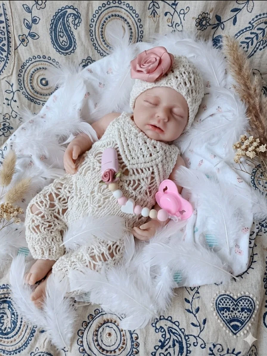 Ukázka úpravy fotografií reborn panenky 95